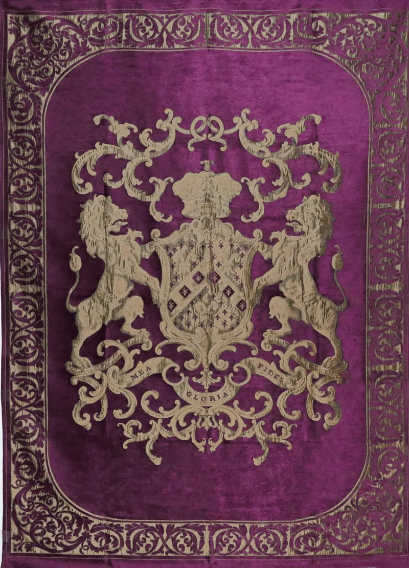 Dekokissen violett, Kissen violett, Größe 55 x 55 cm
