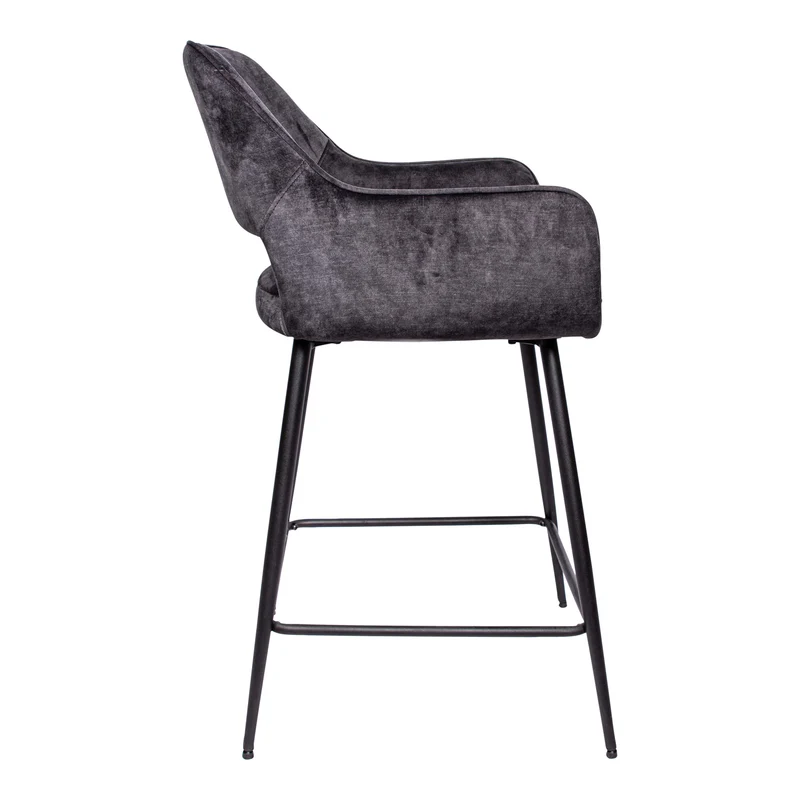 Barstuhl blau, Sitzhöhe 75 cm