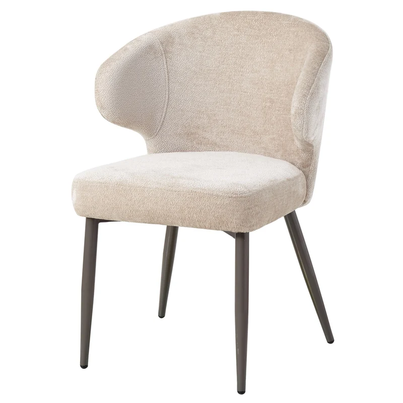 Stuhl beige-creme, Stuhl mit Armlehne Farbe beige