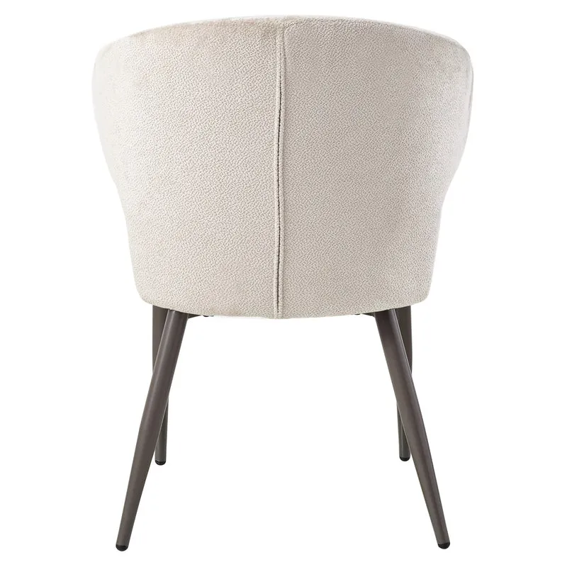 Stuhl beige-creme, Stuhl mit Armlehne Farbe beige