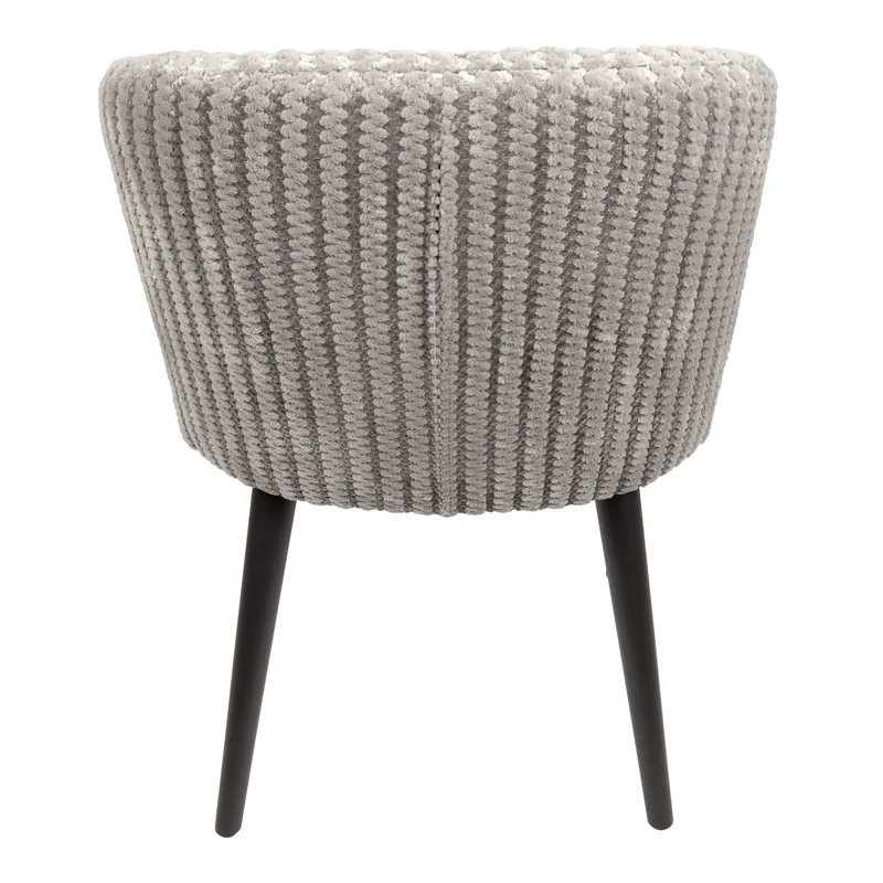 Stuhl Silber-taupe, Stuhl mit Armlehne Farbe taupe-Silber