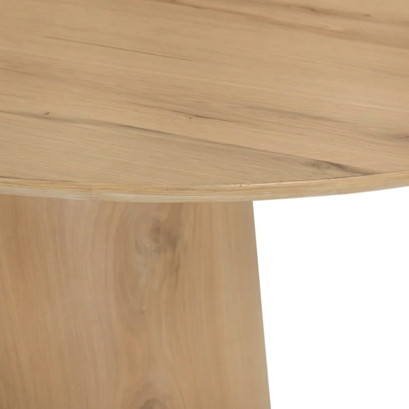 Esstisch oval Eiche furniert , ovaler Tisch Eiche-Natur Farbe, Länge 230 cm