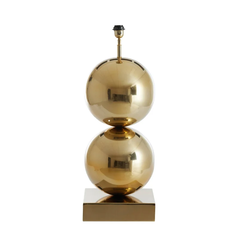 Tischleuchte Gold, Lampenfuß Gold für eine Tischlampe mit Lampenschirm, Tischlampe Gold, Höhe 140-185 cm