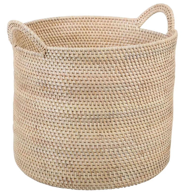 Rattan Korb Elie Natur mit Henkel