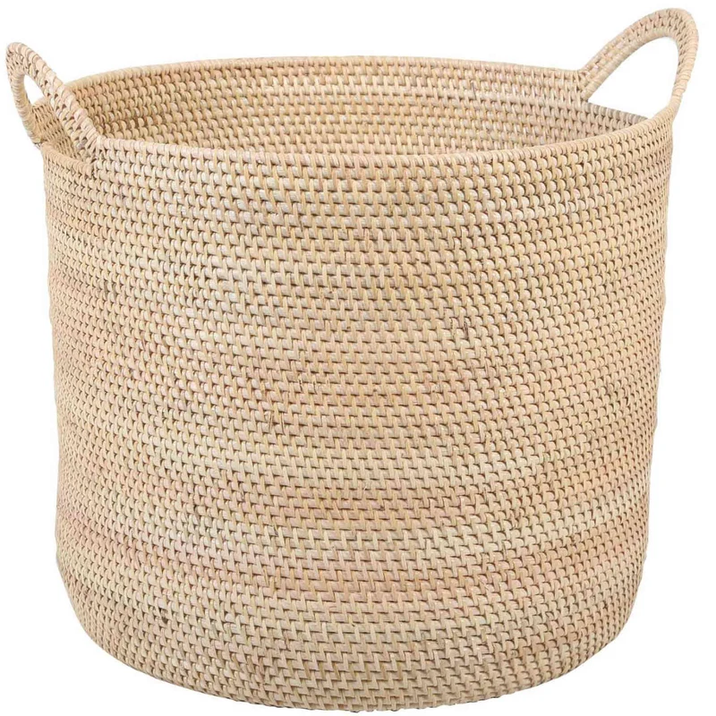 Rattan Korb Elie Natur mit Henkel