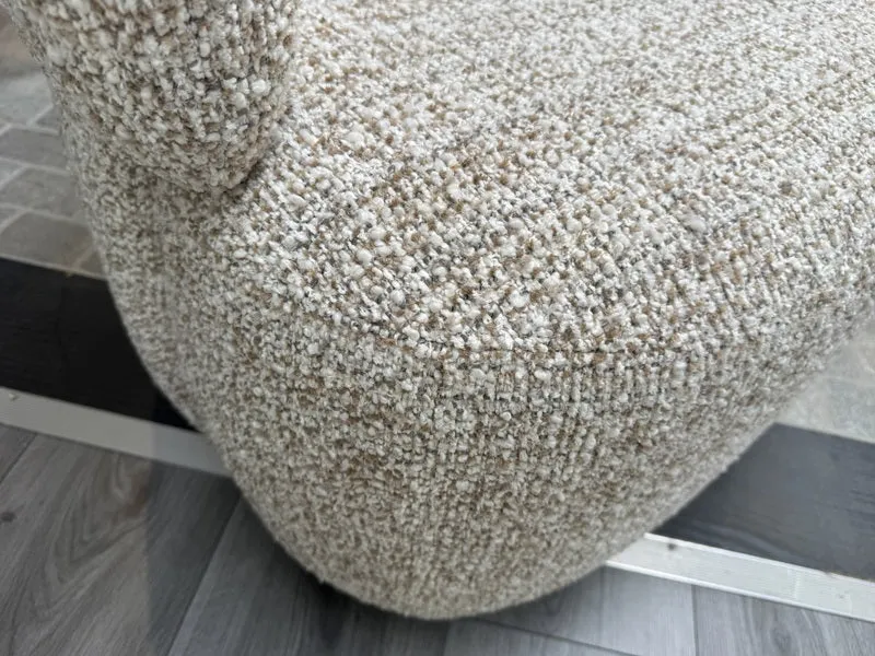 Sofa taupe-Sand, 2 Sitzer Sofa taupe, Breite 150 cm