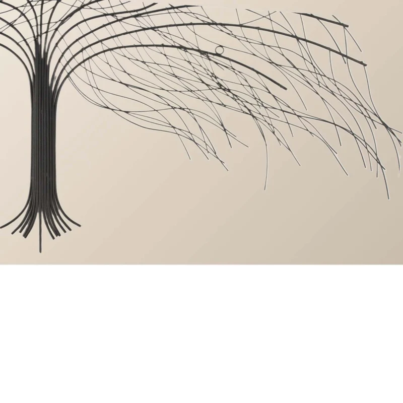 Metall Wanddeko Baum