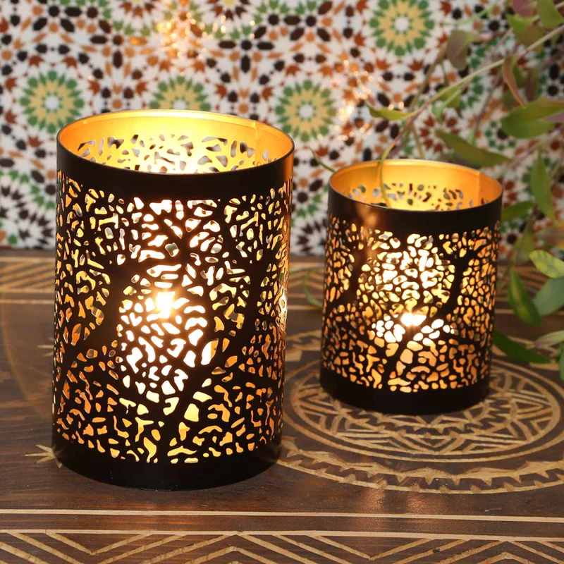 Orientalisches Windlicht Ancona 2er Set