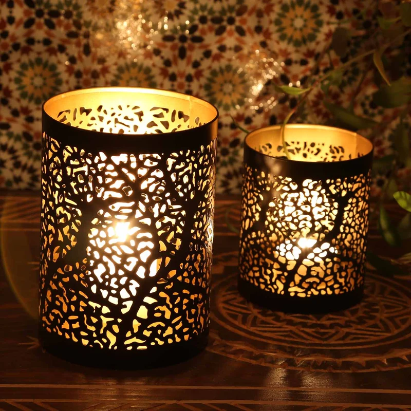 Orientalisches Windlicht Ancona 2er Set