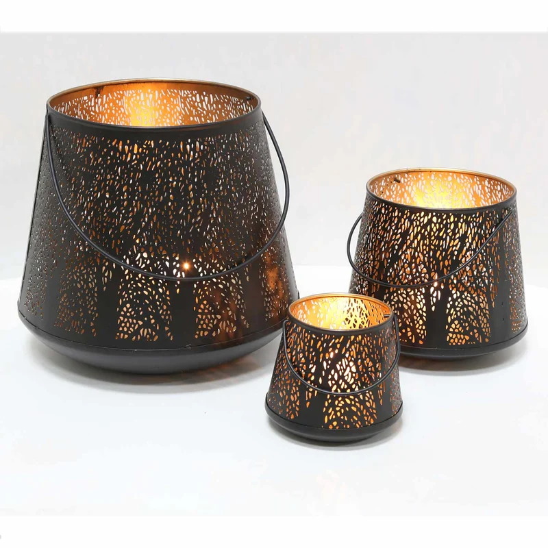 Orientalisches Windlicht Como 3er Set