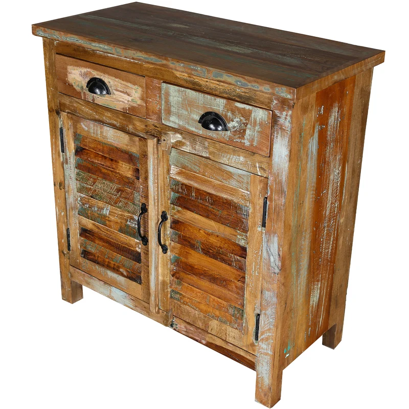 Highboard aus Massivholz