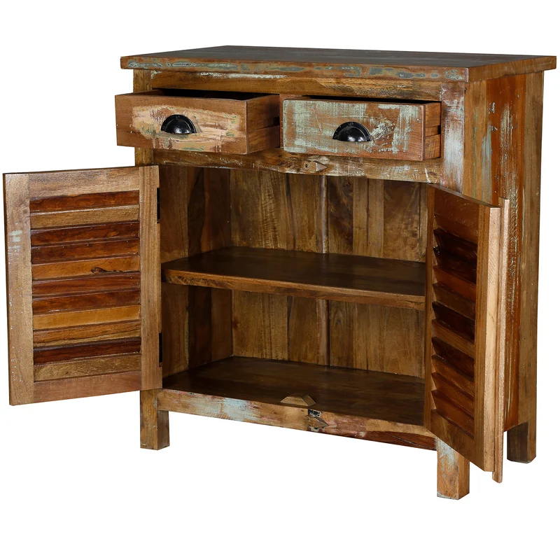 Highboard aus Massivholz