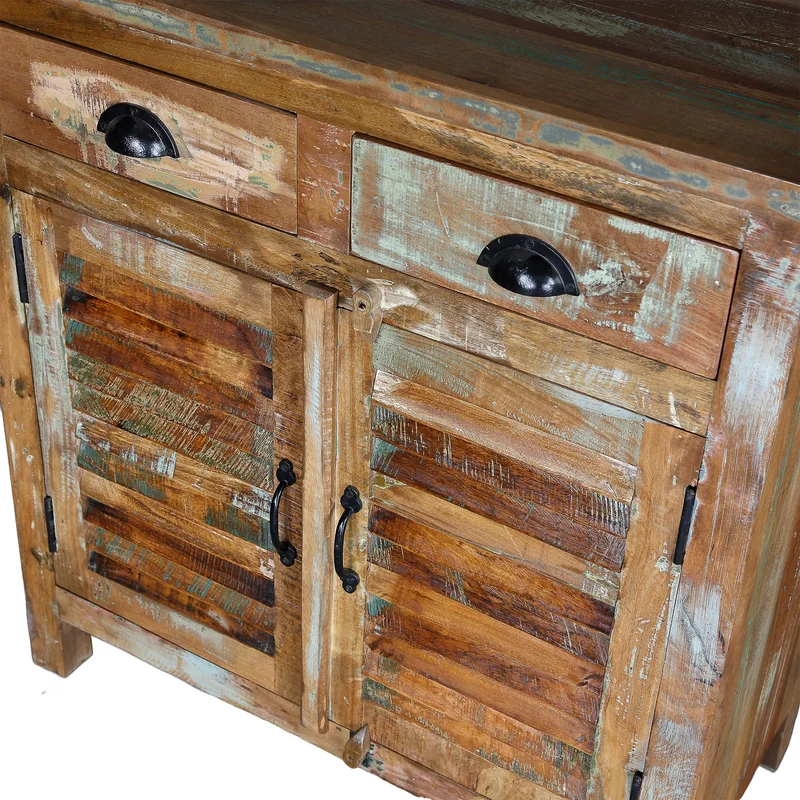 Highboard aus Massivholz