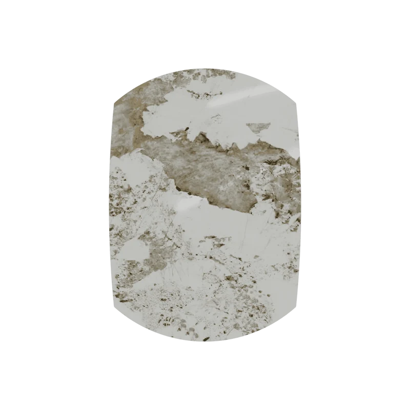 Ausziehtisch beige, Tisch Keramik-Tischplatte, runder Esstisch Keramikplatte, Esstisch taupe rund ausziehbar, Durchmesser 135 cm