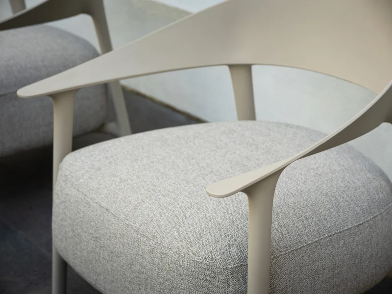 Sofa creme, Gartensofa creme, Breite 127 cm