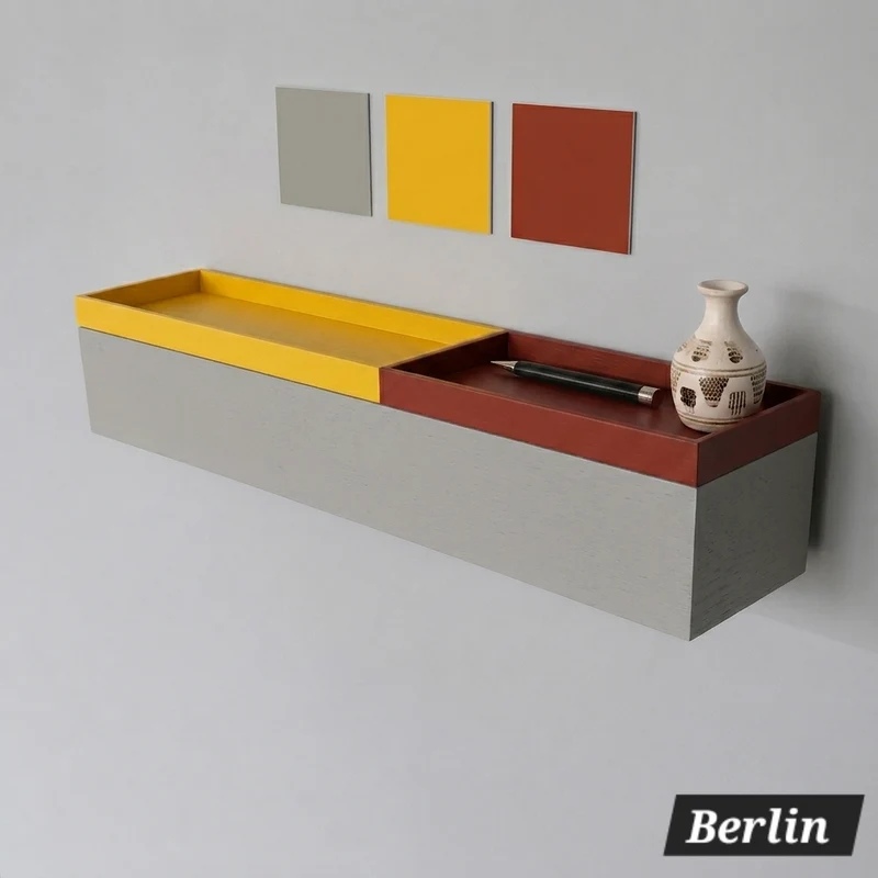 Städte Europas Wandkonsole 60 cm