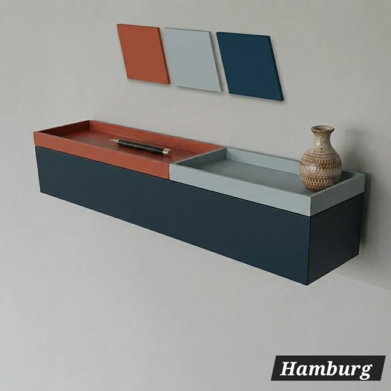 Städte Europas Wandkonsole 60 cm