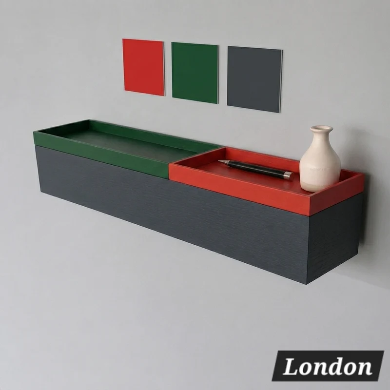 Städte Europas Wandkonsole 60 cm