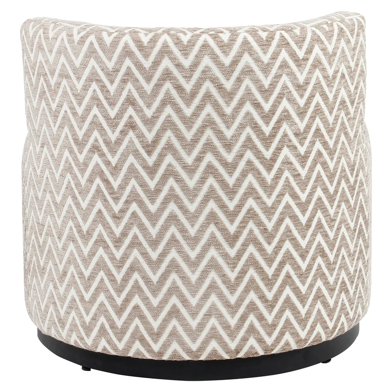 Sessel drehbar taupe, Longe-Sessel beige-taupe, Breite 59 cm