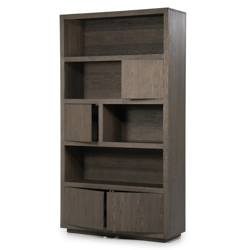 Sideboard braun Eiche furniert, Anrichte braun Eiche furniert, Breite 200 cm