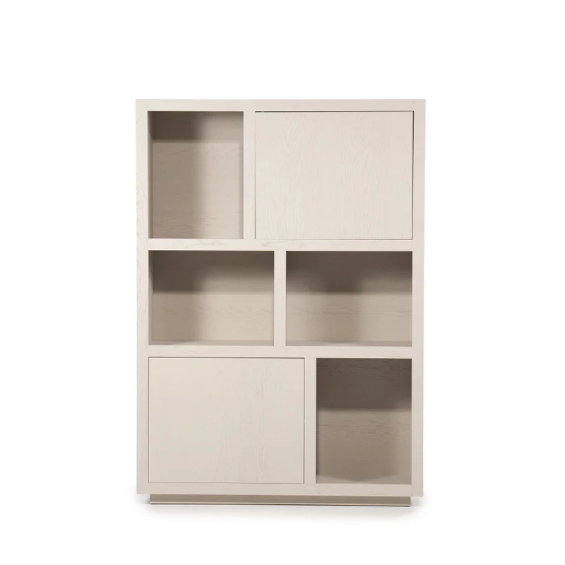 Fernsehschrank taupe Eiche furniert, TV Schrank taupe Eiche furniert, Lowboard taupe Eiche furniert, Breite 160 cm