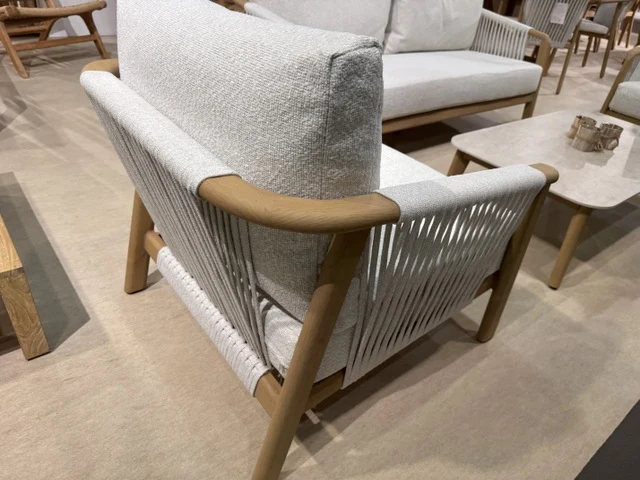 Gartenmöbel Lounge Set, Garten Lounge 2 Gartensessel, 1 Gartenbank, 1 Gartencouchtisch