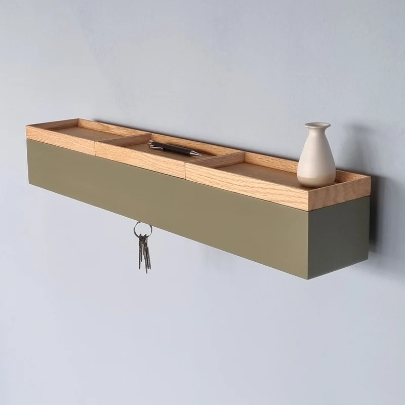 MOSS 72 mit Tabletts M in Eiche