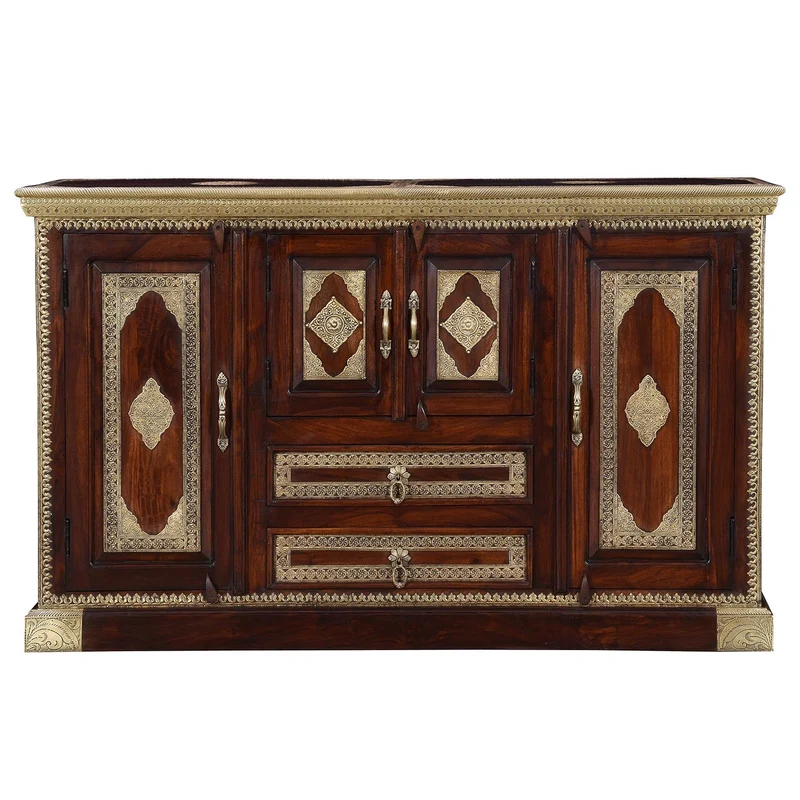 Orientalische Kommode Ameera Braun