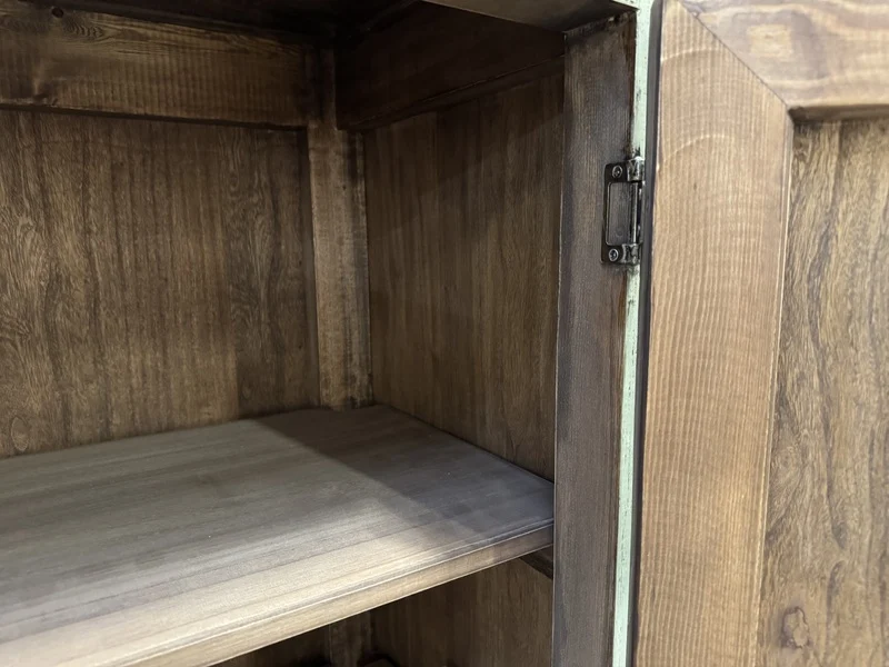 China Schrank, Kleiderschrank grün, Schrank grün, Breite 110 cm