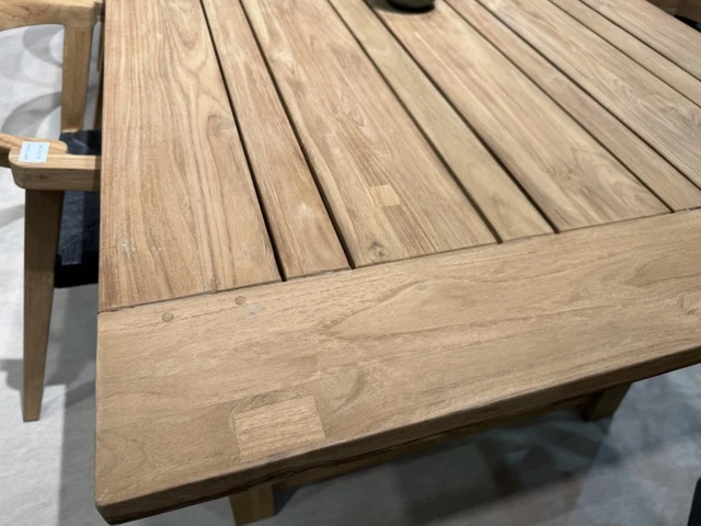 Gartentisch Teakholz, Gartentisch Holz, Länge 320 cm