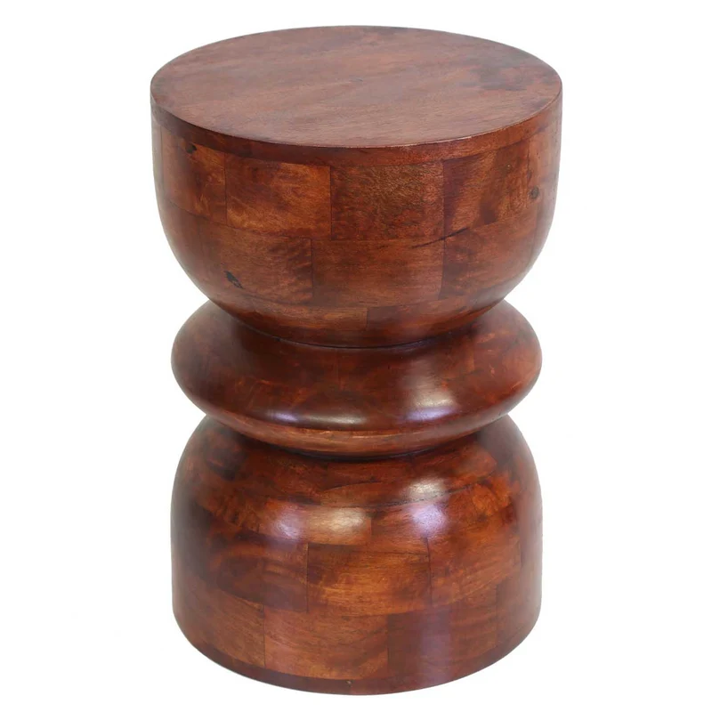 Orientalischer Hocker Milano Braun