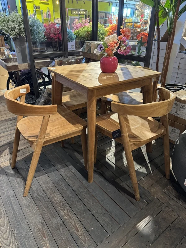 Stuhl Holz Teak, Stuhl Teak-Holz