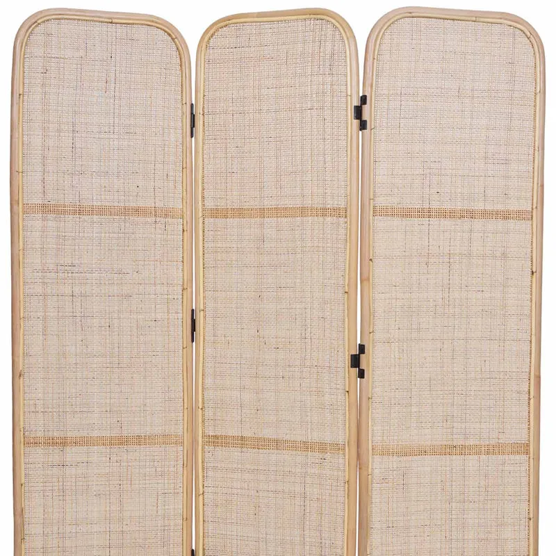 Rattan Paravent Semaras