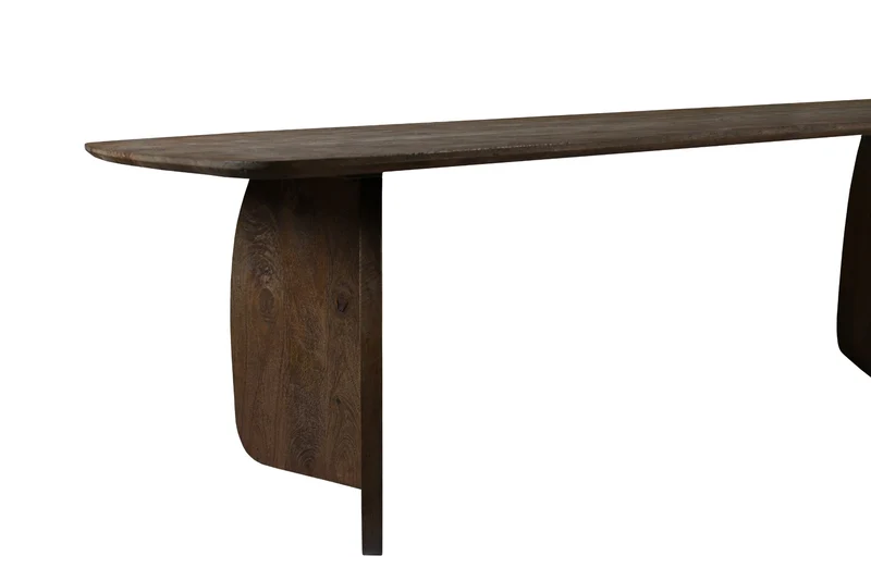Tisch braun Holz massiv, Esstisch braun Holz, Länge 280 cm