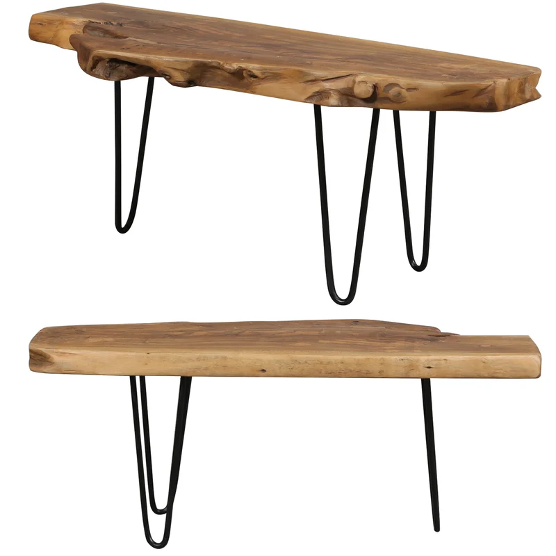 Lowboard - Holzbank Blumenbank