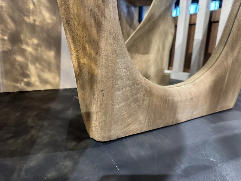 Wandspiegel Holz, Stehspiegel Holz, Höhe 200 cm