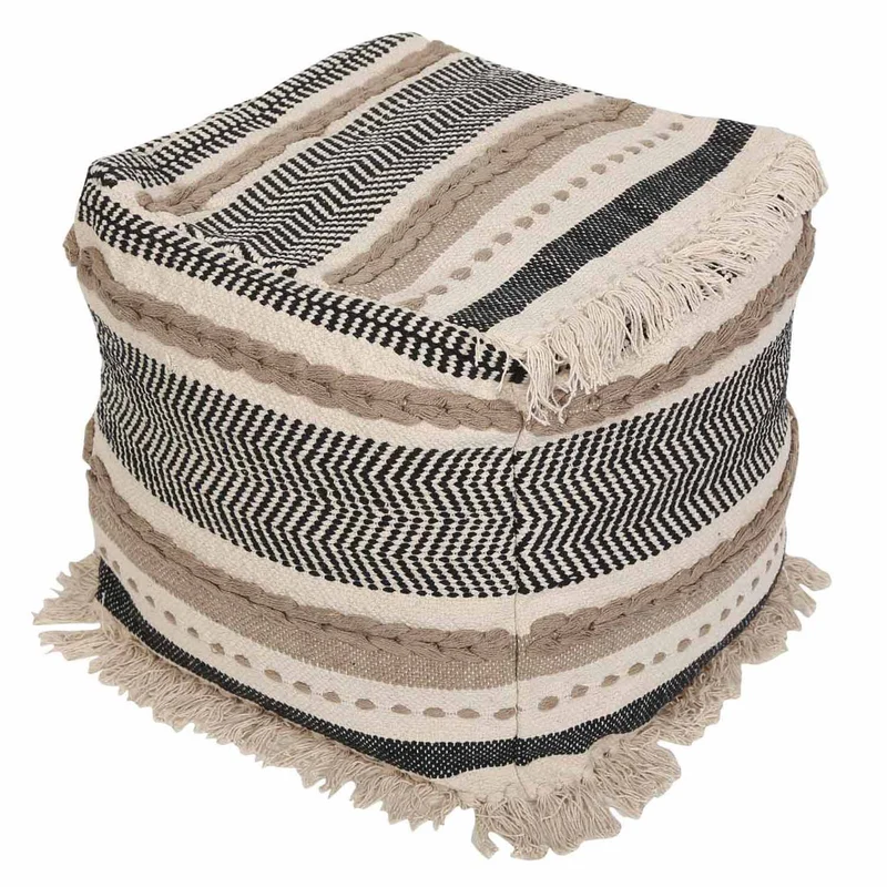 Boho Sitzwürfel Pouf Kara