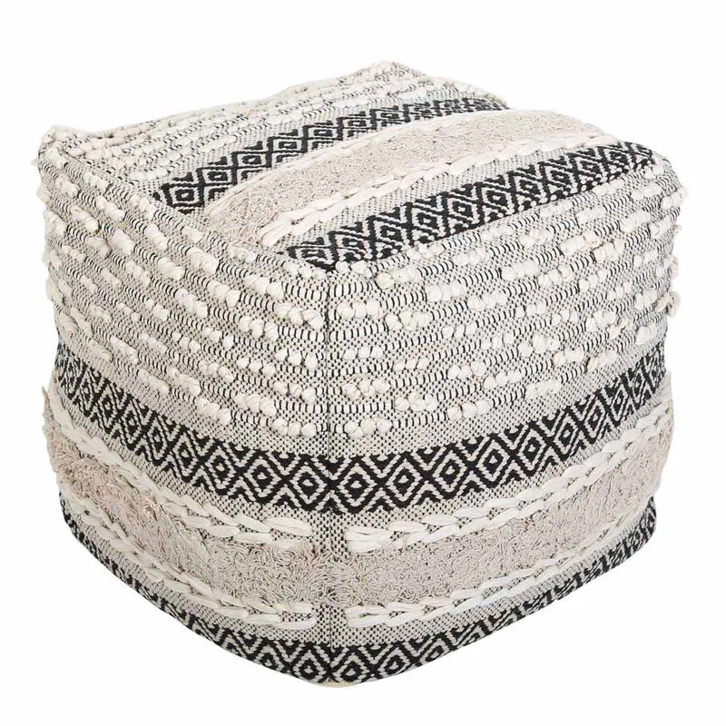 Boho Sitzwürfel Pouf Mara