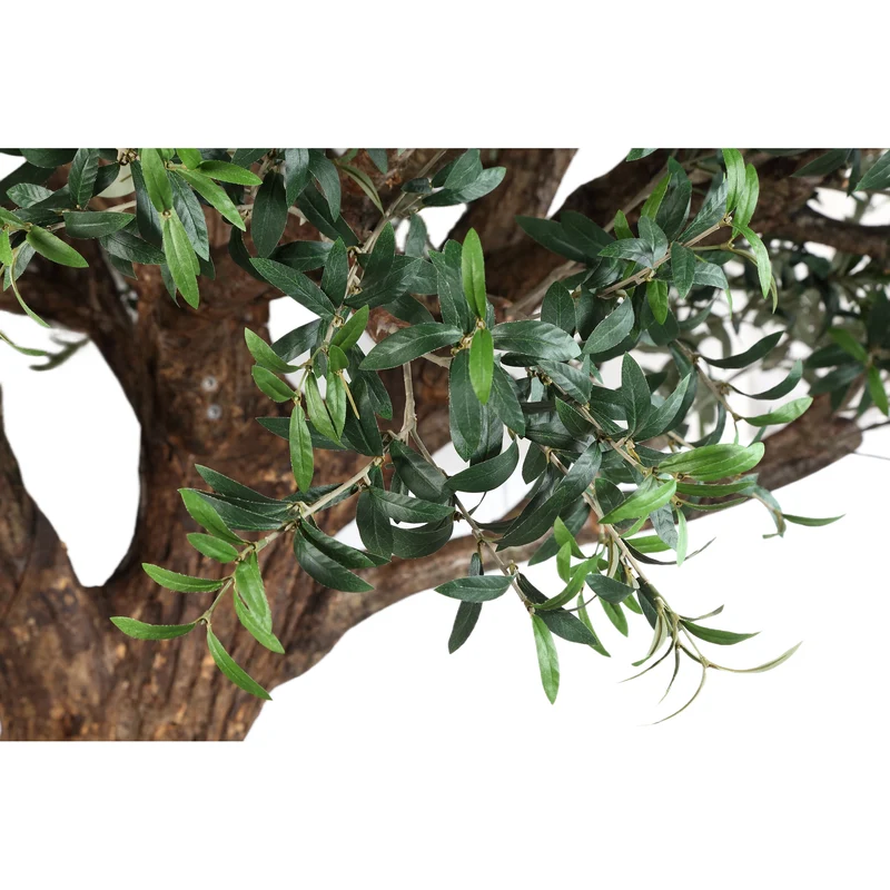 Olivenbaum XXL, künstlicher Olivenbaum groß, Höhe 260 cm