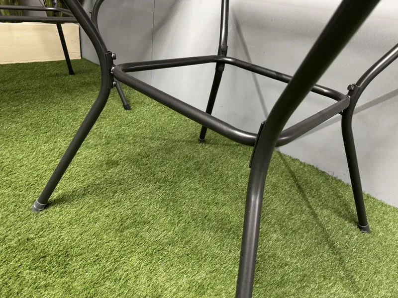 Gartentisch Metall, Metall Tisch, Metall-Gartentisch, Maße 145x90 cm