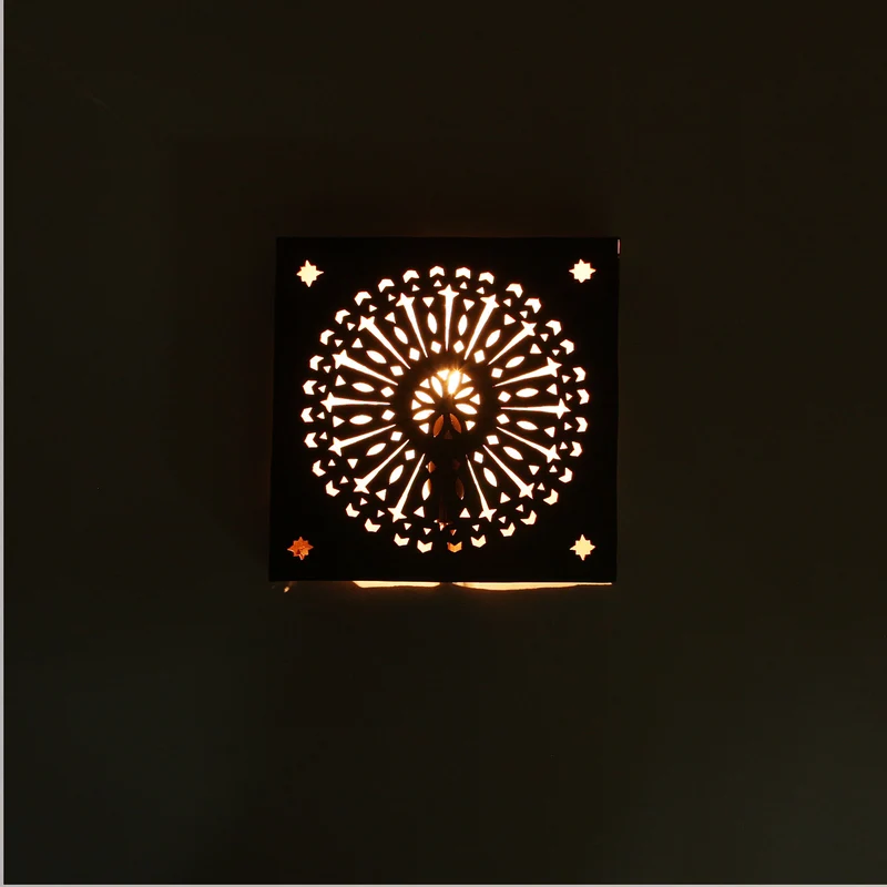 Orientalische Eisen Wandlampe EWL36