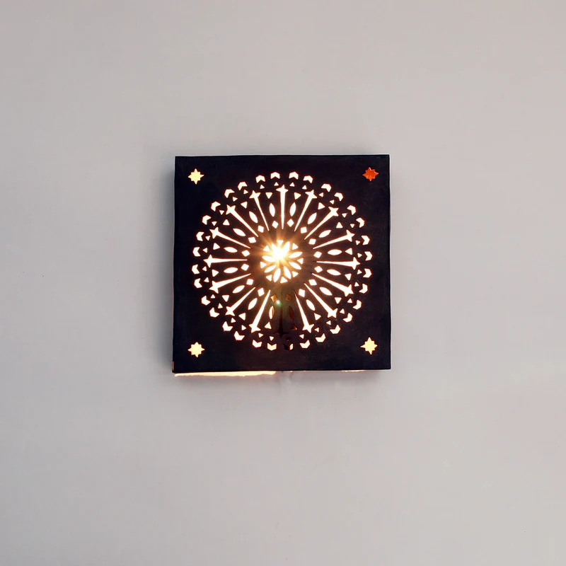 Orientalische Eisen Wandlampe EWL36