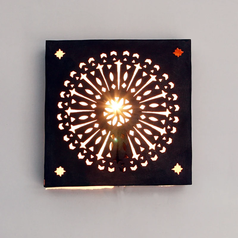 Orientalische Eisen Wandlampe EWL36