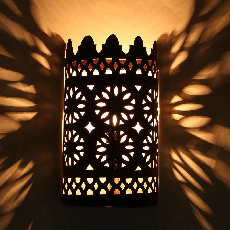 Orientalische Eisen Wandlampe EWL01
