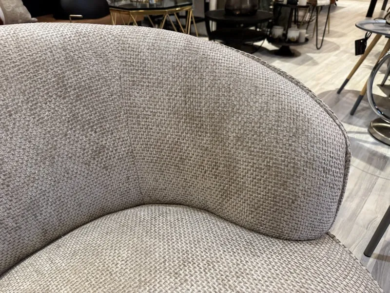 Sessel beige drehbar, Lounge-Sessel beige, Breite 87 cm AKTION!!!