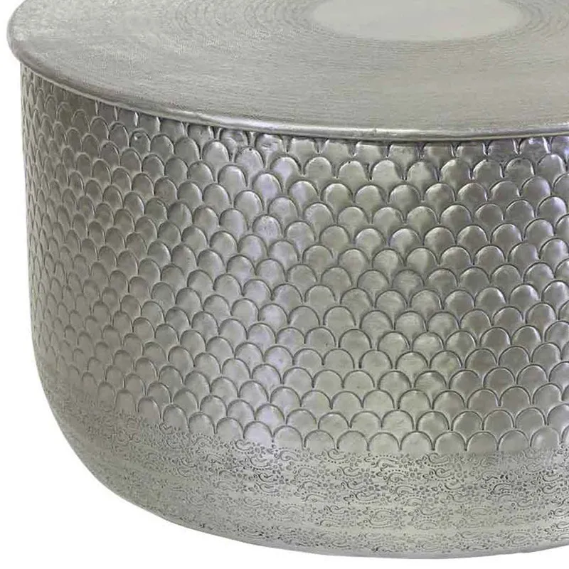 Orientalischer Beistelltisch Alava Silber