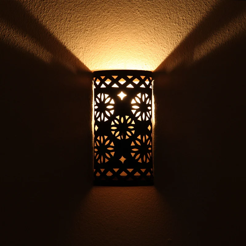 Orientalische Eisen Wandlampe EWL08