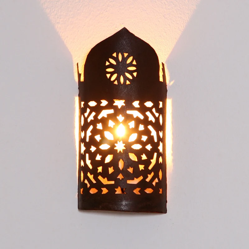 Orientalische Eisen Wandlampe EWL02