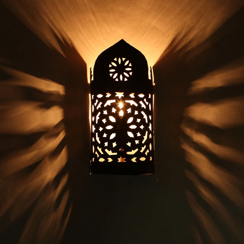 Orientalische Eisen Wandlampe EWL02