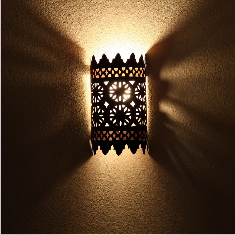 Orientalische Eisen Wandlampe EWL17